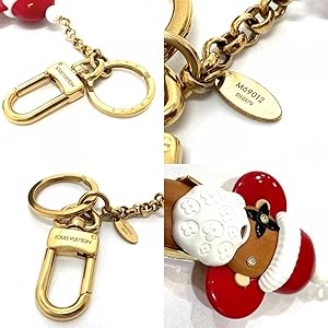 ルイ ヴィトン モノグラムフラワー ポルトクレ ヴィヴィエンヌ サンタクロース LOUIS VUITTON ルイ・ヴィトン ポルトクレ ヴィヴィエンヌ